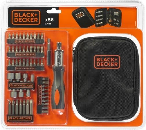 Productafbeelding DeWalt Black+Decker 56-delige handratelset (voor onderhouds- en reparatiewerkzaamheden aan het