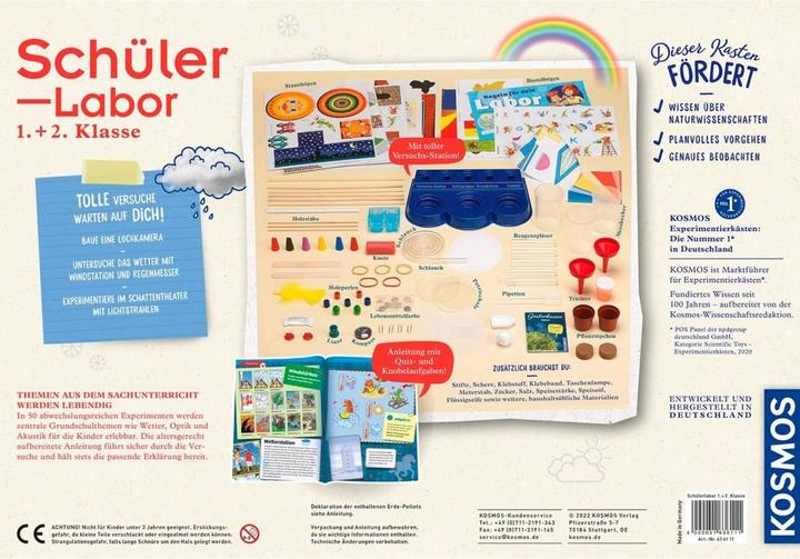 Actual product image Kosmos School laboratory 1st + 2nd grade