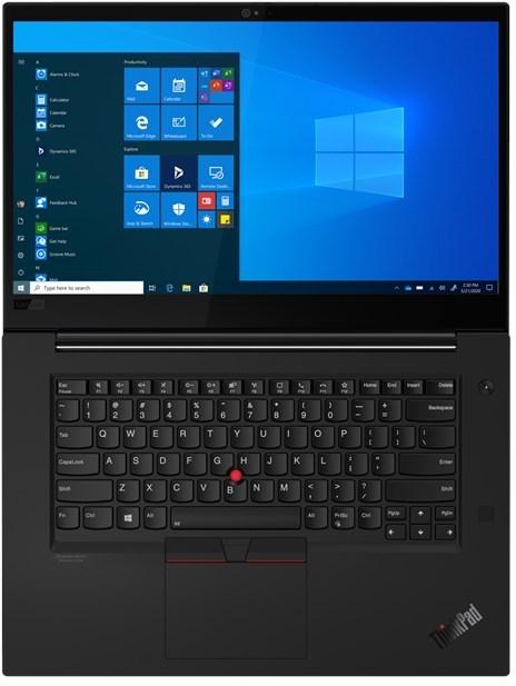 Actual product image Lenovo ThinkPad X1 Extreme (15.60", Intel Core i7-10750H, 16 GB, 512 GB, CH)