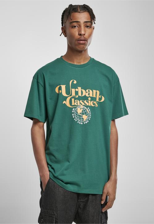 Produktbild Urban Classics Organic Globe Logo Tee - 16990 (XS)