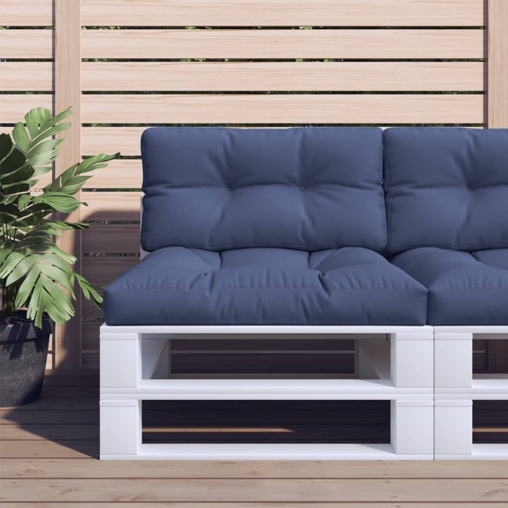 Image du produit VidaXL Ensemble salon de jardin 10 pièces avec coussins (80 x 40 x 12 cm)