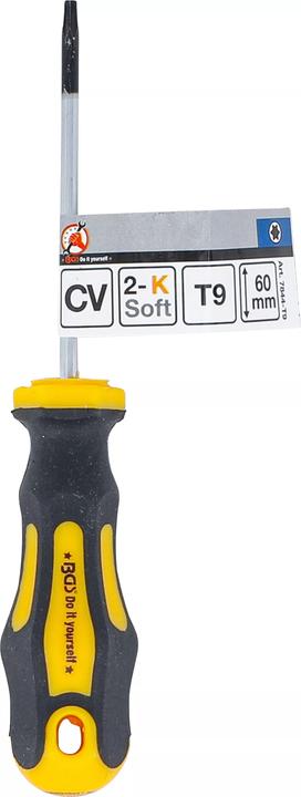 Produktbild BGS Schraubendreher T-Profil (für Torx) T9 Klingenlänge 60 mm (TX)