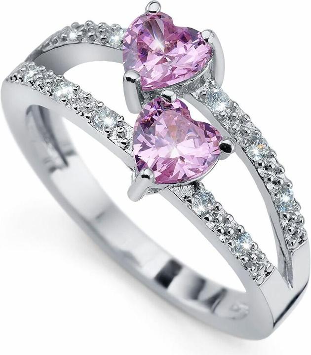 Oliver Weber Collection Oliver Weber - Romantic ring with cubic zirconia Bhumi Magic Blossoms 41179 - Circuit: XL (60-63 mm) (60, 61, 62, 63)