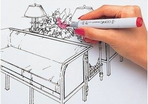 Produktbild Copic Marker sketch (Grau, 5 mm, 72 x)