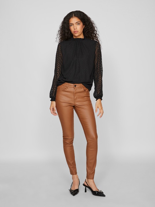 Produktbild Vila High Neck Oberteil mit langen Ärmeln (34)