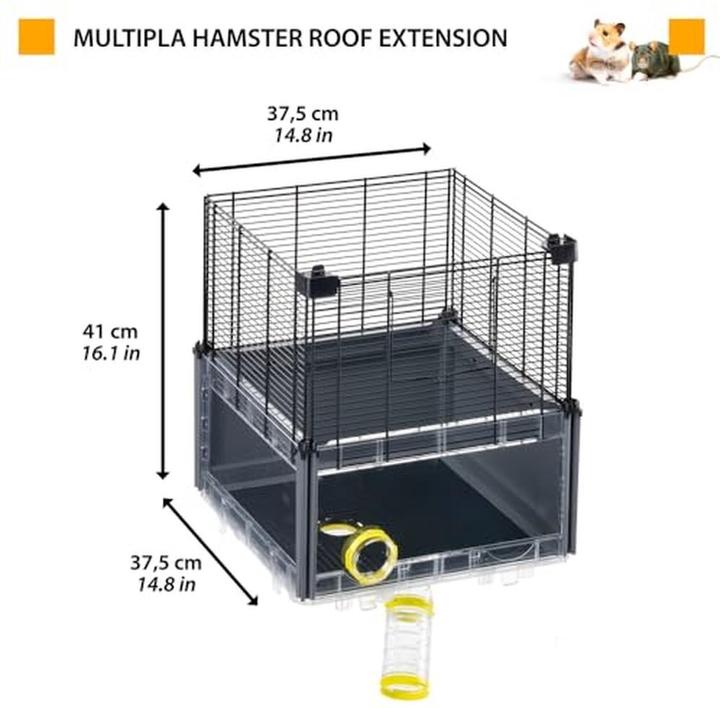 Immagine prodotto Ferplast Gabbia per roditori Multipla grigio