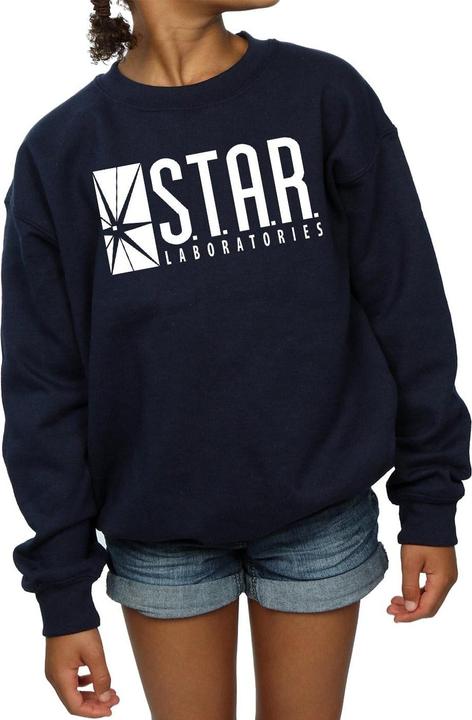 Actual product image The Flash Girls Star Labs Sweatshirt (116)