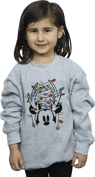 Produktbild Disney Mickey Mouse Christmas Head Lights Sweatshirt Mädchen (104)