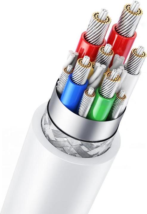 Actual product image Ugreen Cable USB-C to USB-C 15172 (white) (1 m, USB 2.0, 100 W)