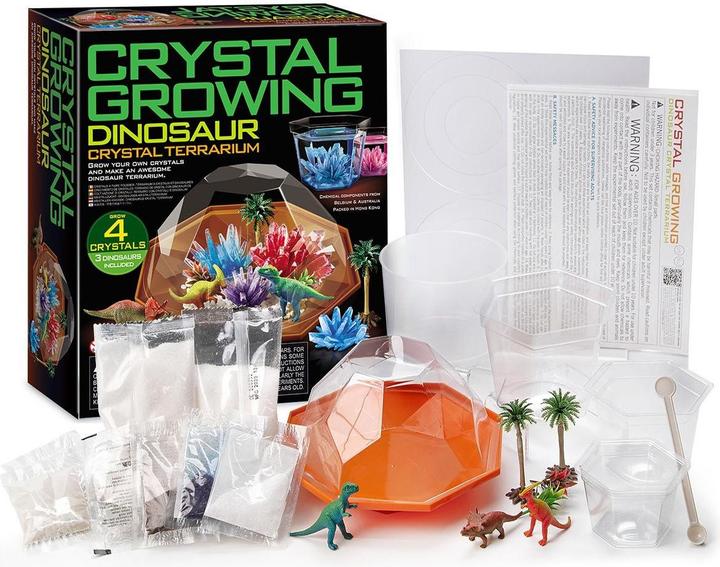 Actual product image 4M Crystals breed dinosaurs