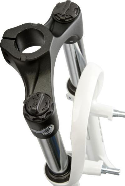Actual product image RST Suspension Fork Capa T 26, White 80mm Steel Fork/Adjustable, O.Shaft
