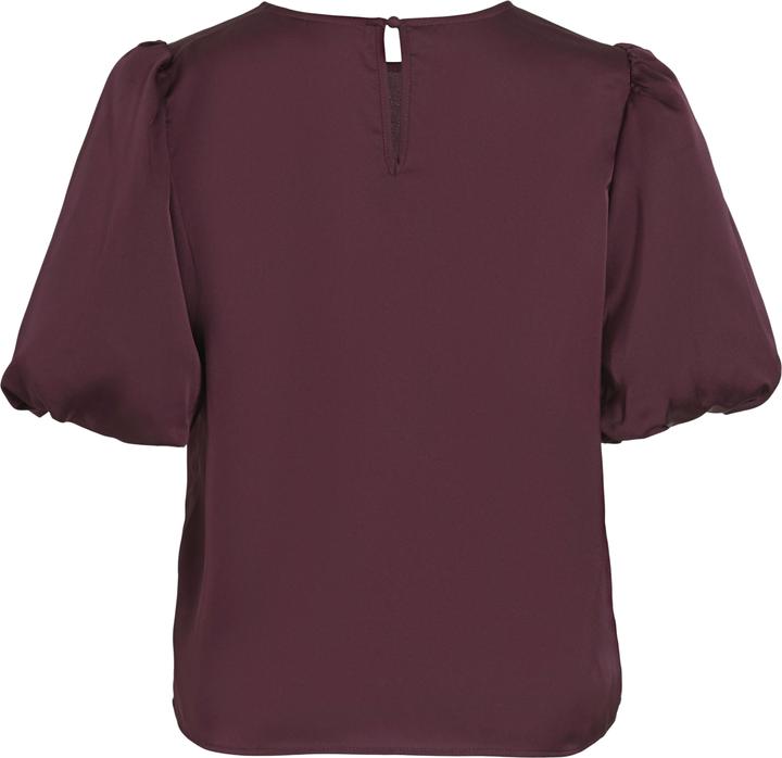 Produktbild Vila VIELLETTE Rundhals Oberteil mit kurzen Ärmeln (34)