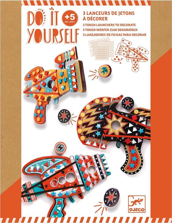 Produktbild Djeco DIY - 3 Token-Werfer