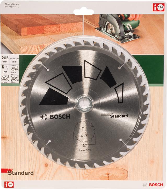 Productafbeelding Bosch Zubehör Cirkelzaagblad STANDAARD Toegang