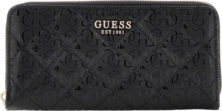 Produktbild Guess Laurel Slg Grosse Damen-Geldbörse mit Reissverschluss, Schwarz