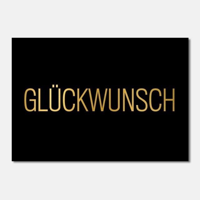 Produktbild Postkarte - Glückwunsch
