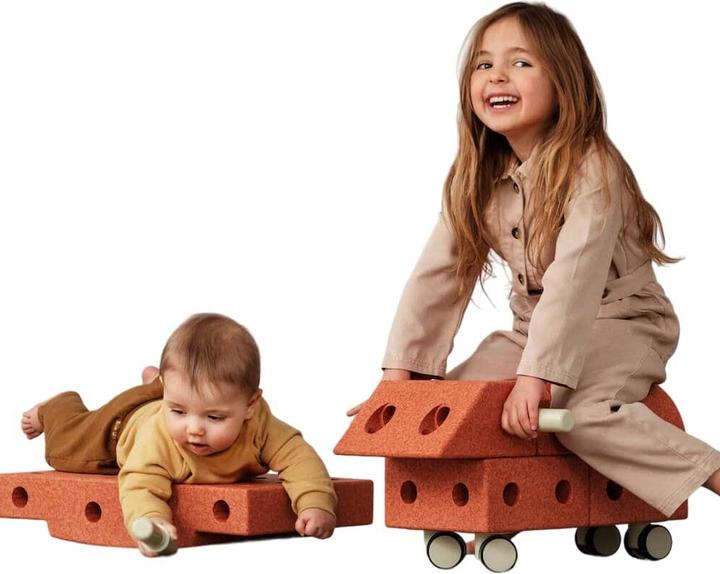 Actual product image Modu Explorer Set - Building Set Balance Toy, Slider, Seesaw