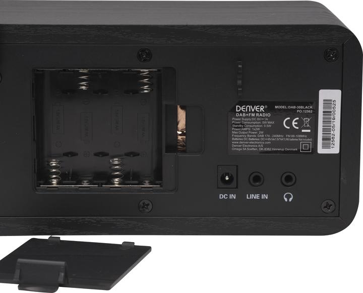 Image du produit Denver DAB-30 (DAB+ DAB, FM)