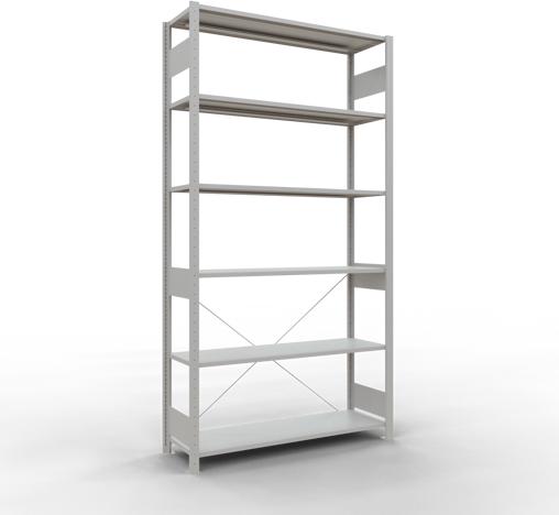 Actual product image Schulte Lagertechnik MULTIplus150 basic racking system with cross braces