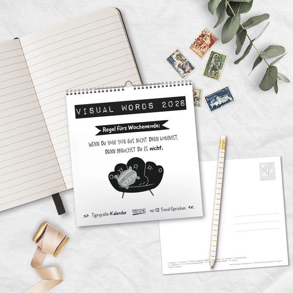 Produktbild Visual Words Black 2026