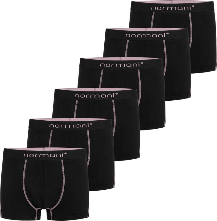 Immagine prodotto Normani 6 weiche Boxershorts aus Baumwolle (XXL, confezione da 6)