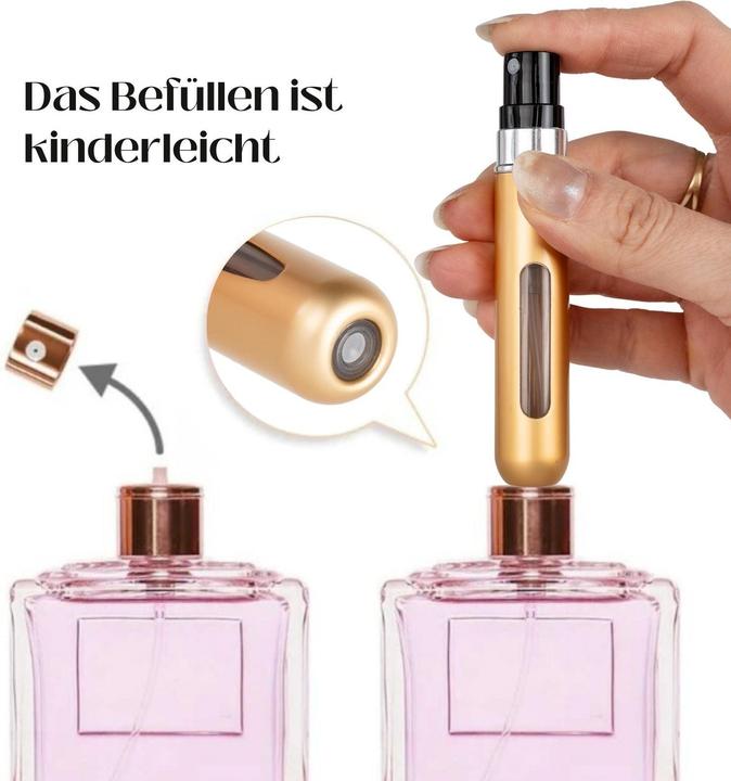 Produktbild Hermex Mini-Parfümzerstäuber-Set (8 ml)