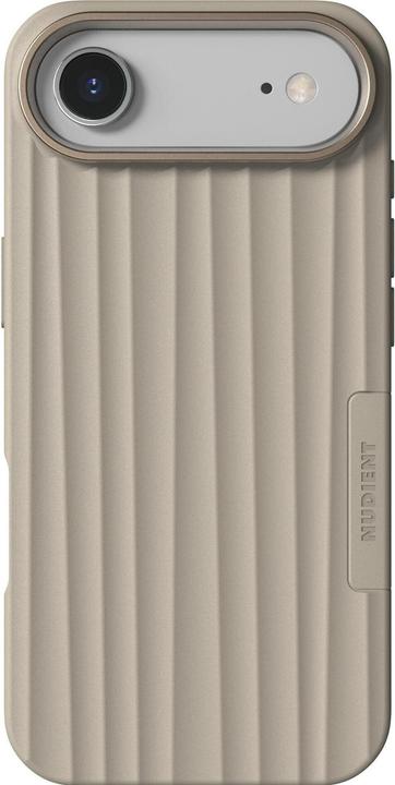 Actual product image Nudient Bold MagSafe Case Apple iPhone 17 Air Linen Beige (Apple iPhone 17)
