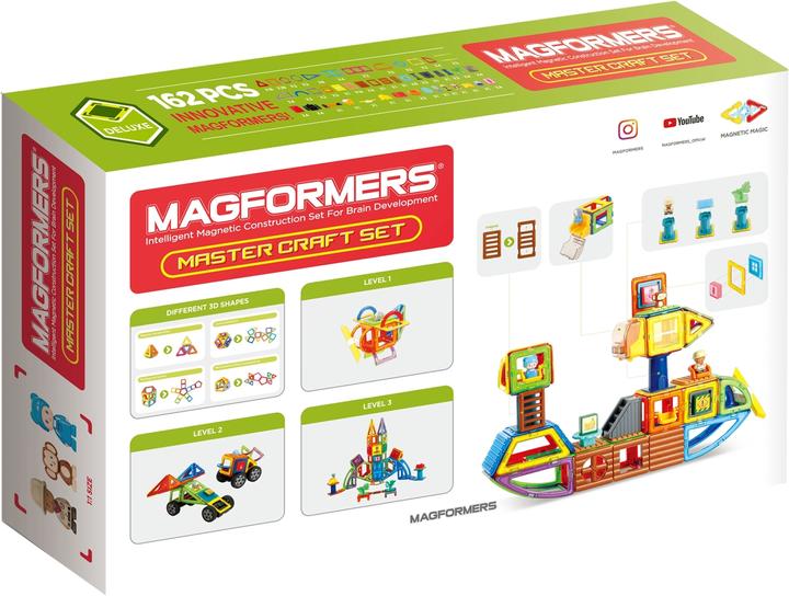 Actual product image Magformers Master Craft Set