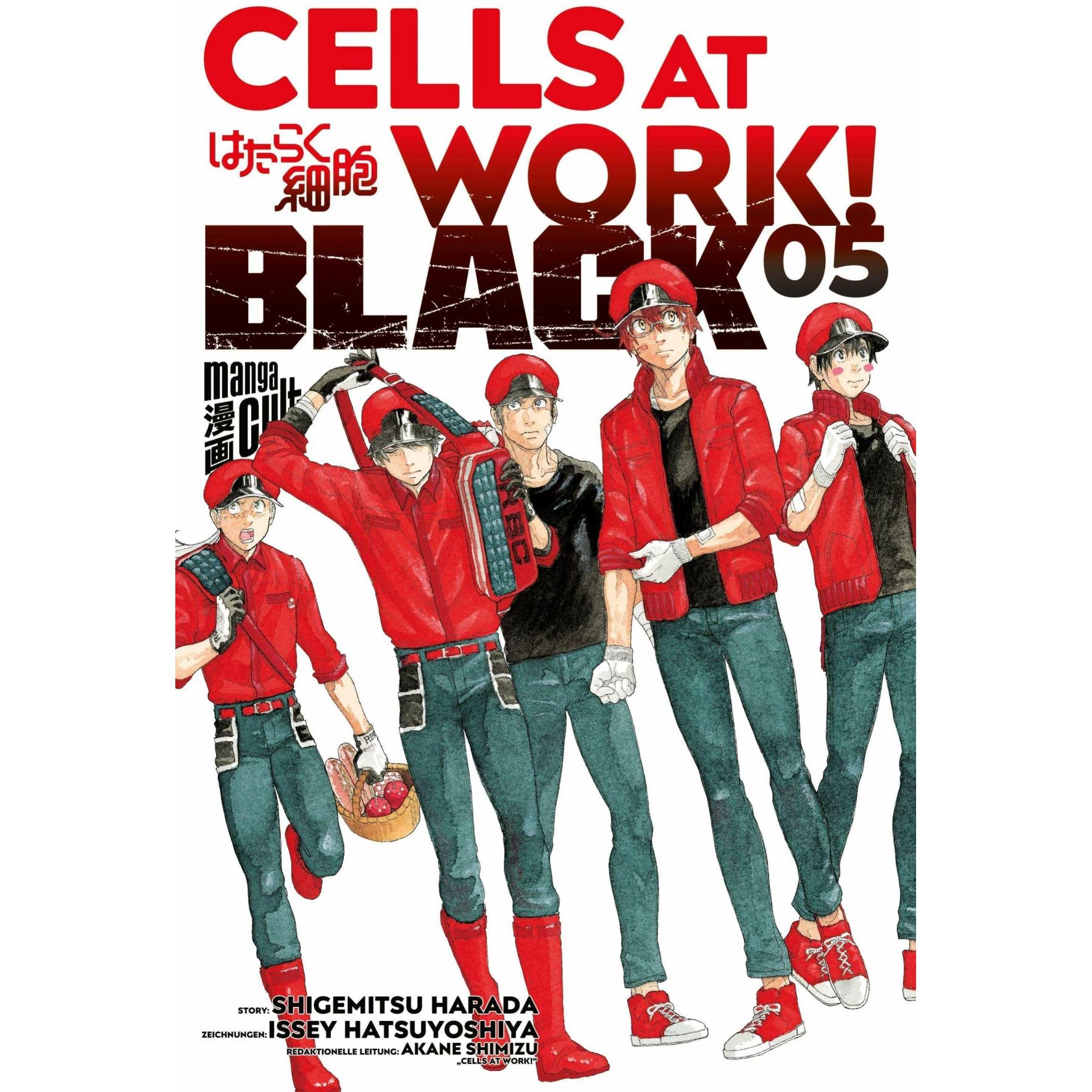 Cells at Work! BLACK 5, Belletristik von Akane Shimizu, Issei Hatsuyoshiya, Shigemitsu Harada