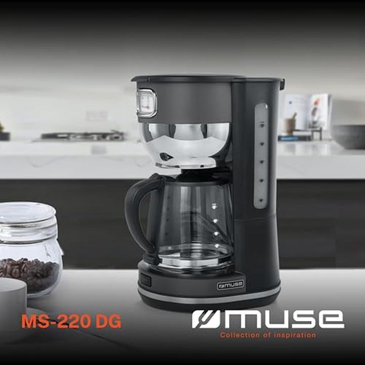 Actual product image Muse MS220 DG Coffee maker grey