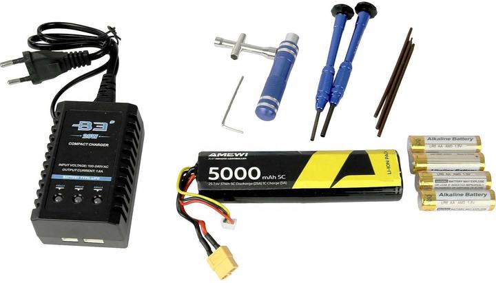 Produktbild Amewi Scania 770 S Zugmaschine 6x6 1:14 RTR schwarz (RTR Ready-to-Run)