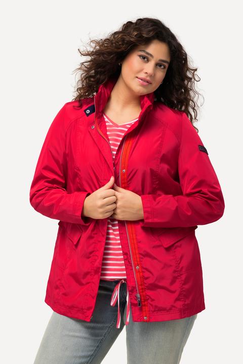 Image du produit Ulla Popken Veste technique HYPRAR, col montant, capuche, fermeture éclair à double sens (46, 48)