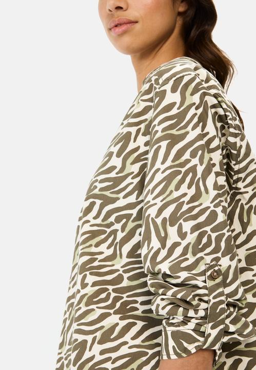 Image du produit Camel Active Langarm-Bluse mit Allover-Print (XS)
