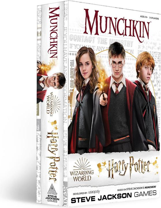 Produktbild USAopoly Munchkin Harry Potter (Englisch, 3 - 6 Spieler)