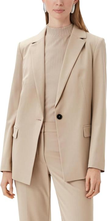 Productafbeelding Comma Blazer, lose Passform, Klappentaschen, Reverskragen (40)