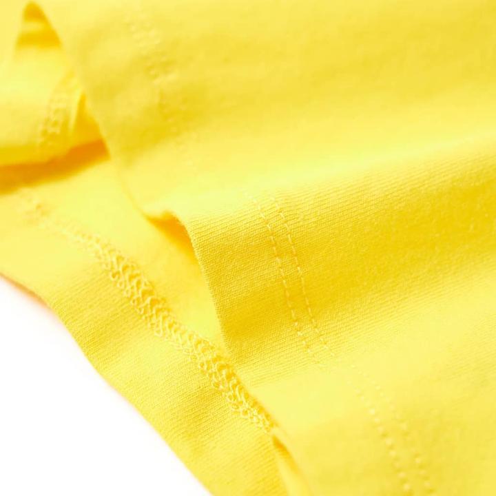 Image du produit VidaXL T-shirt enfant jaune 128,Matière : 95% coton. 5 (128)