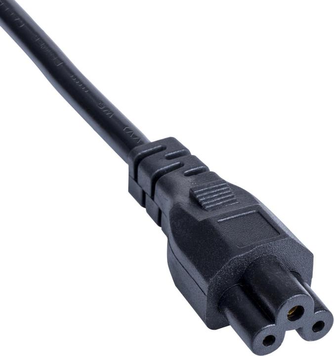 Immagine prodotto Akyga Cavo adattatore di alimentazione (1x spina con contatto di terra - 1x presa a quadrifoglio C5) 3.0 (3 m)