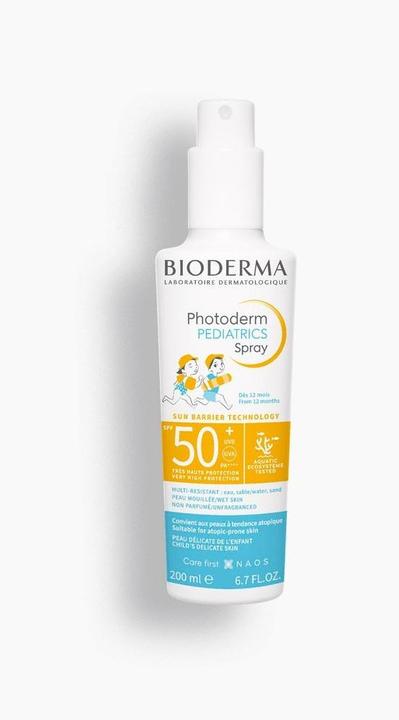 Actual product image Bioderma Photoderm Pediatrics Spray (Sun spray, SPF 50+, 200 ml)