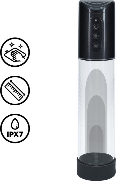 Produktbild Shots HyperPump - Rechargeable Penis Pump - Gun Metal