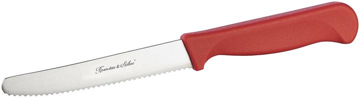 Produktbild Rosenstein & Söhne 12er-Set bunte Frühstücksmesser mit Wellenschliff (11.40 cm)
