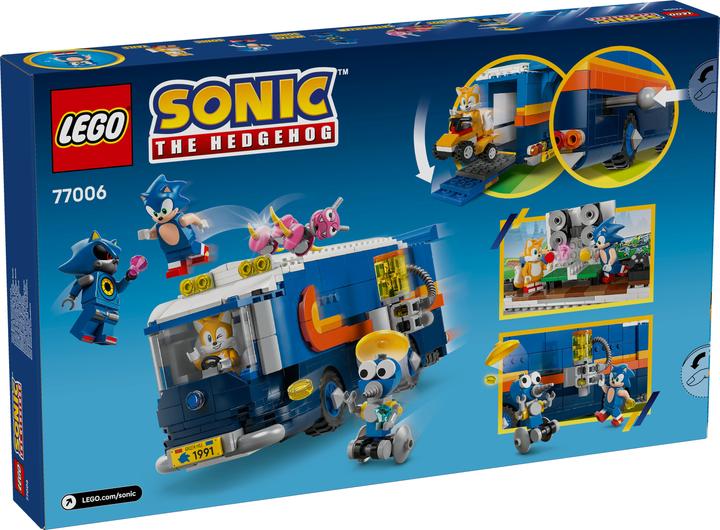 Produktbild LEGO Team Sonics Kommando-Truck (77006, LEGO Sonic)