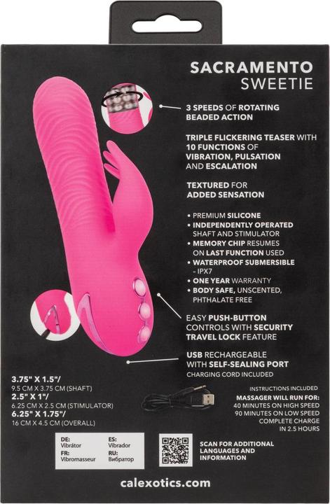Actual product image CalExotics California Dreaming Sacramento Sweetie