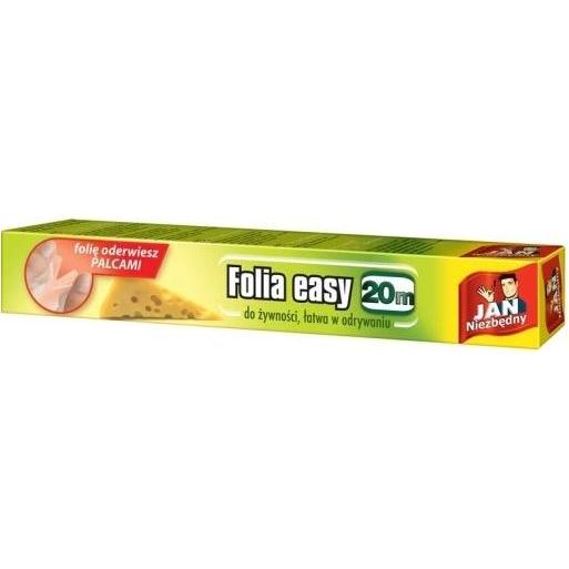 JAN Niezbędny Jan notwendige Lebensmittelfolie, 20 m, Lebensmittelverpackung, Blau