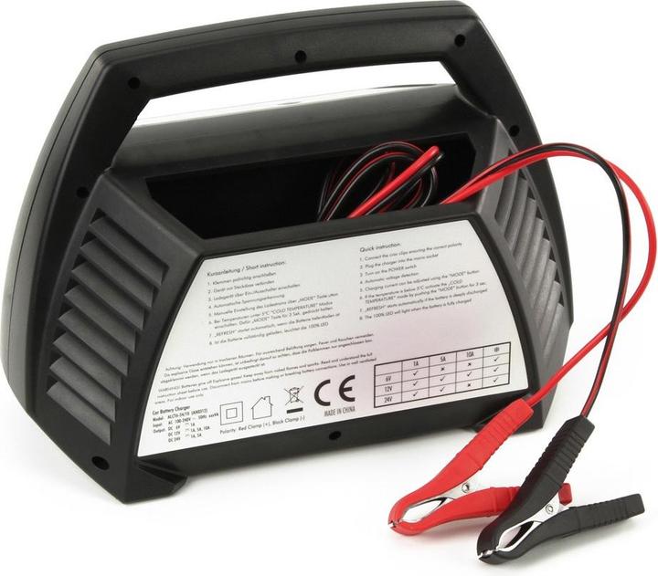 Actual product image Ansmann AutomatikLadegerät ALCT 624/10 (6V, 12V, 24V, 10 A)