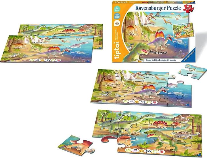 Actual product image tiptoi Dinosaur (24 pieces)