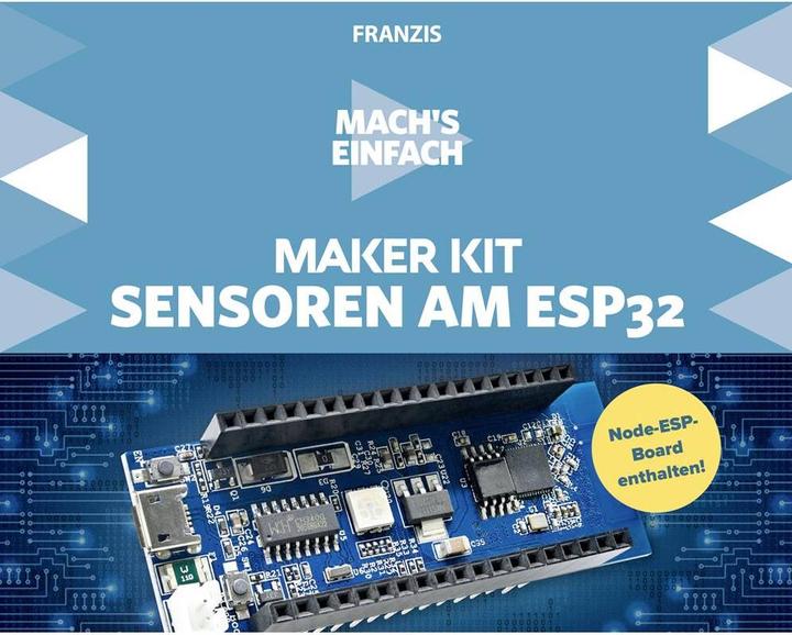 Produktbild Franzis Verlag 67179 Sensorik Maker Kit ab 14 Jahre