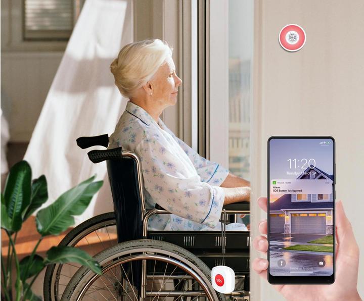 Produktbild Woox Zigbee Intelligenter SOS-Taster