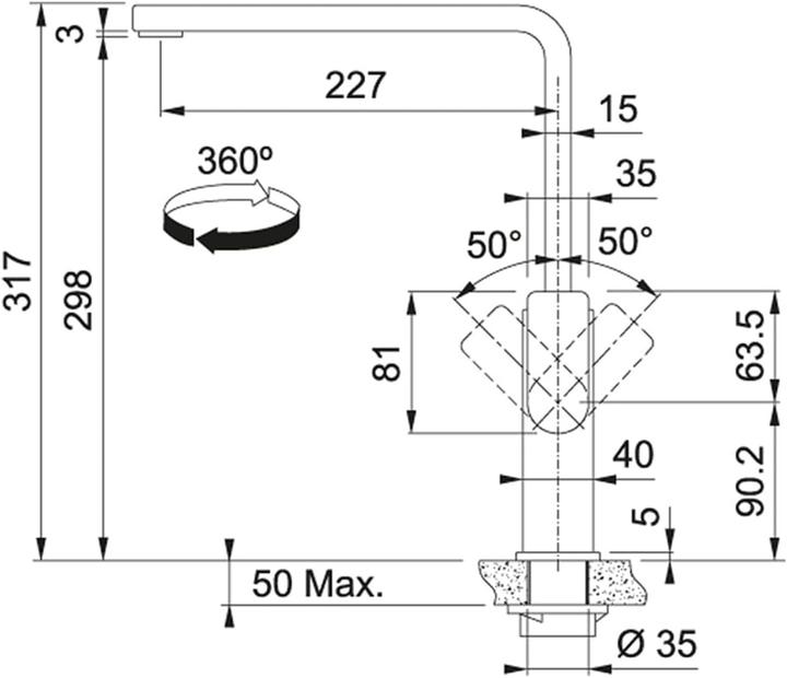 Image du produit Franke Batteries d'évier Mythos