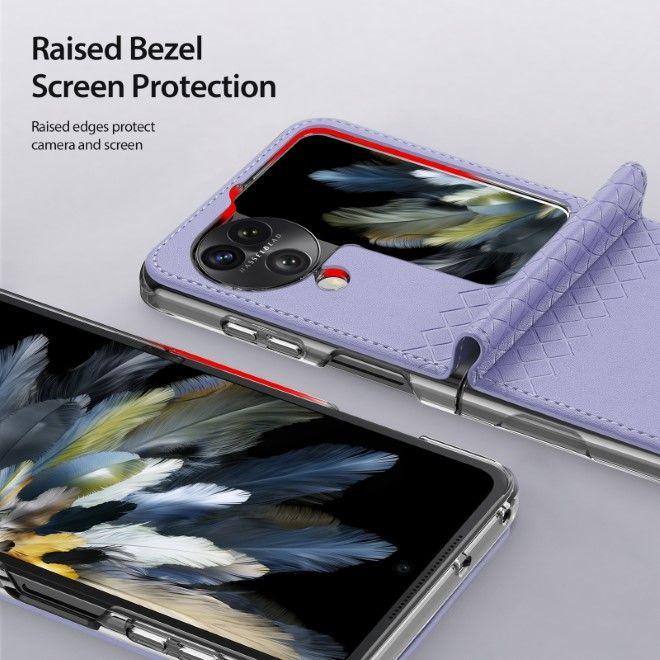 Image du produit Dux Ducis Bril Series Housse en cuir (Oppo Find N3 Flip)