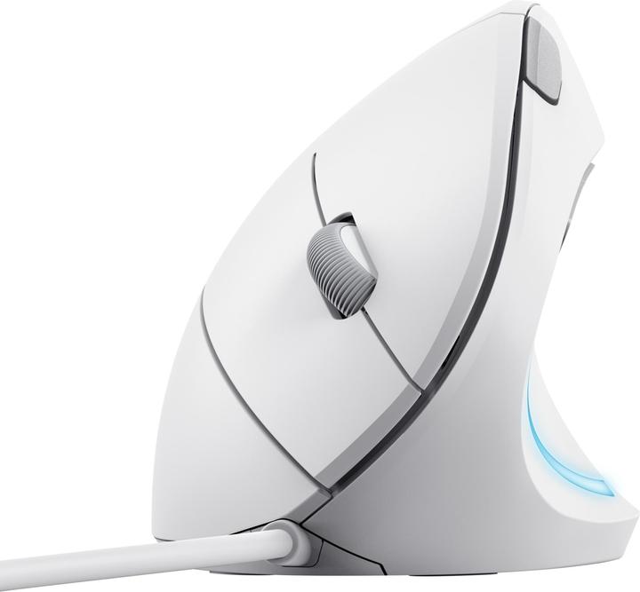 Immagine prodotto Trust Verto Mouse Ergo Cablato Bianco (Cablato)